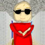 The artist as baldi