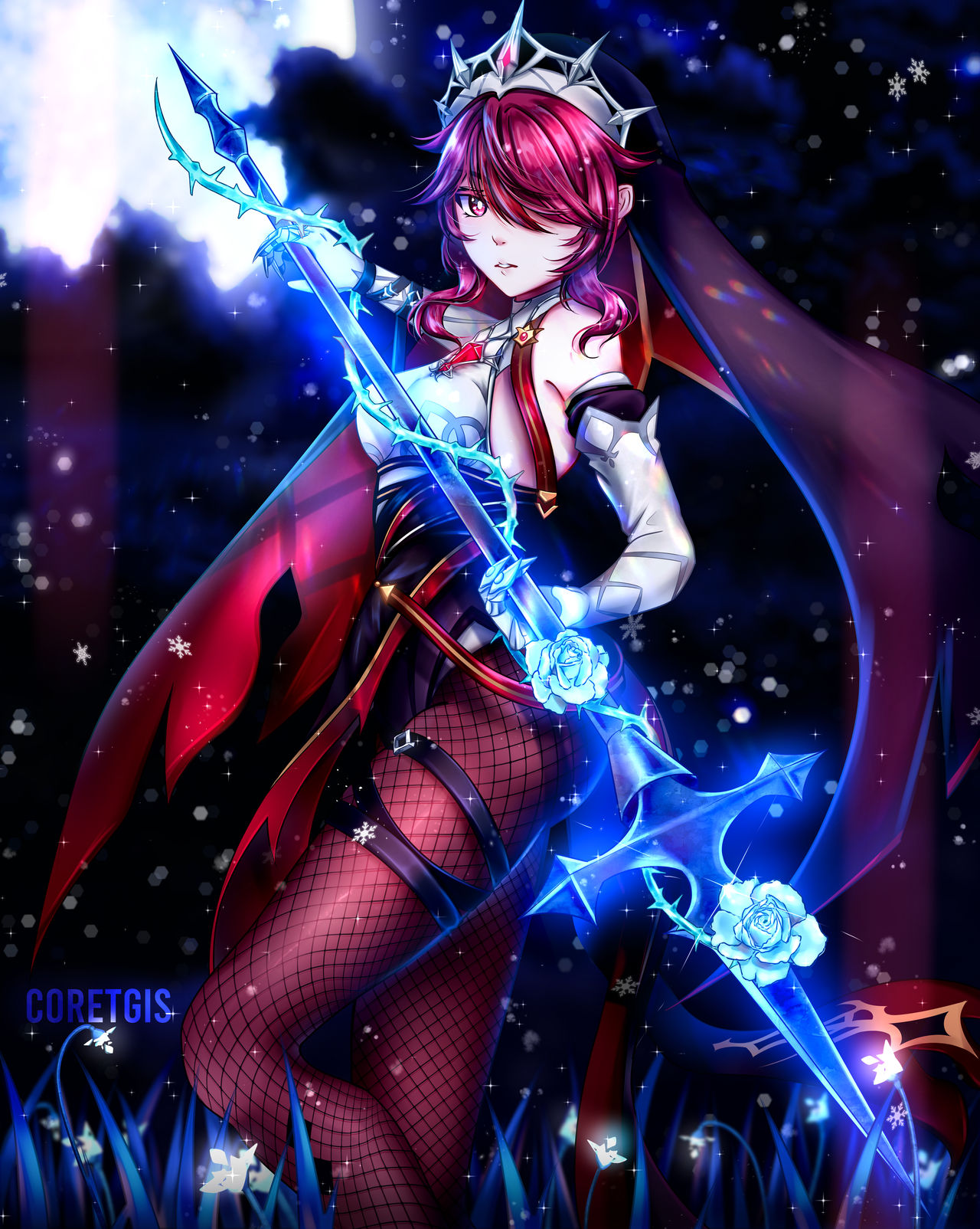 Rosaria Genshin Impact Fanart By Gisakura On Deviantart Rosaria Genshin Impact Fanart By Gisakura On Deviantart