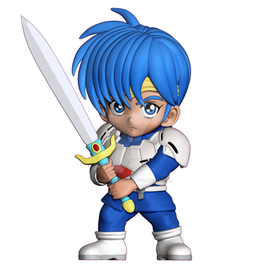 Pso2 Rolf SD Rolf - Eusis from Phantasy Star II - 3D fan art by MonomateModels on ...
