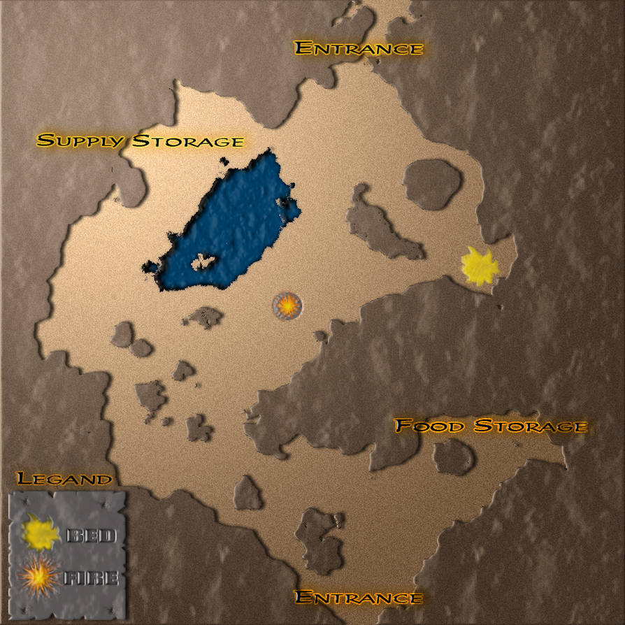 Cave Map by McPainty on DeviantArt
