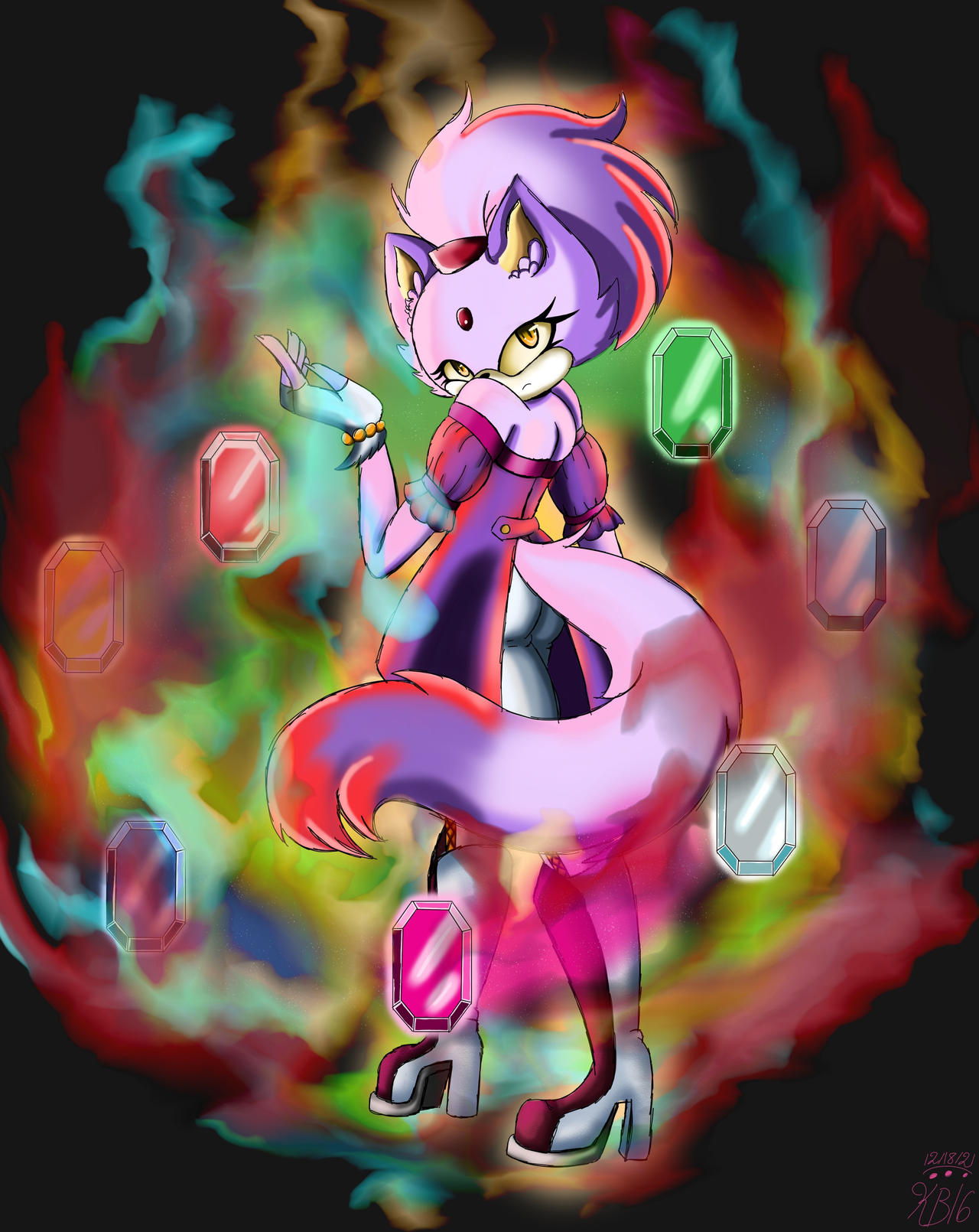 Blaze Keyed Deviantart Blaze by kalabeth16 on DeviantArt