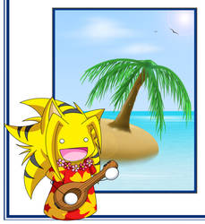 Kawaii Hawaii Yellow 8D