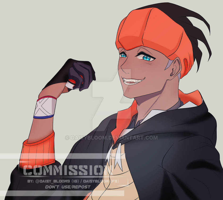Raihan - Pokemon by DaisyBloom on DeviantArt