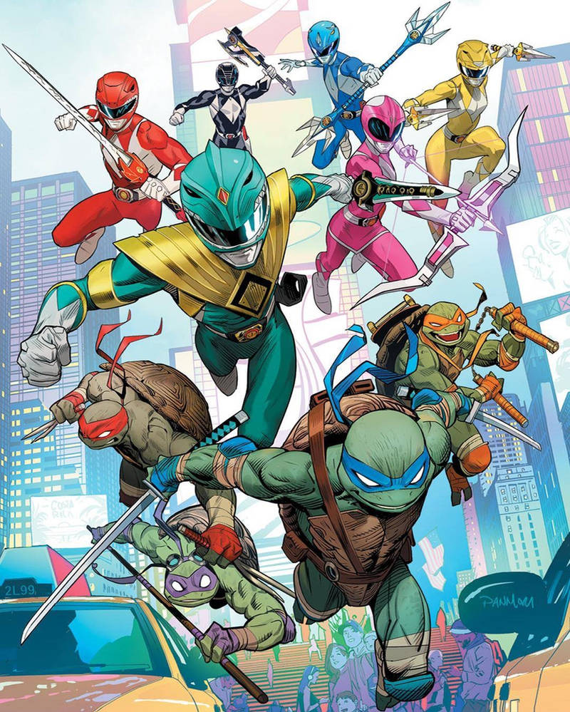 Power Rangers + TMNT team up by stephan-zx on DeviantArt