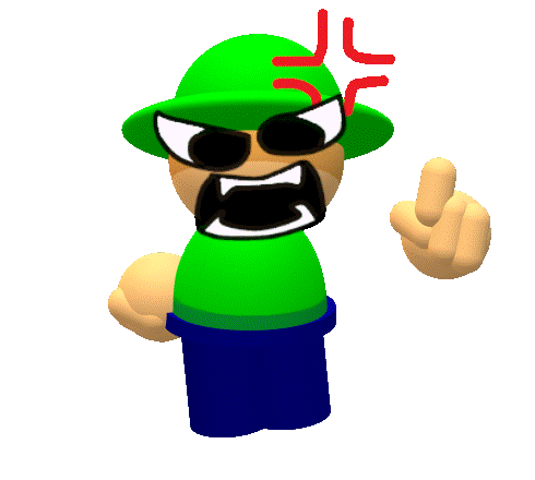 Bandu angry copy look dafe of his brother dave fnf by ...