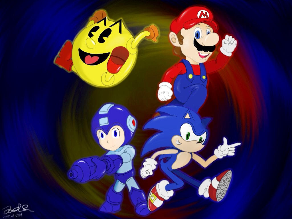 The Retro Four (reupload/updated) by OuterBlueFox2 on DeviantArt