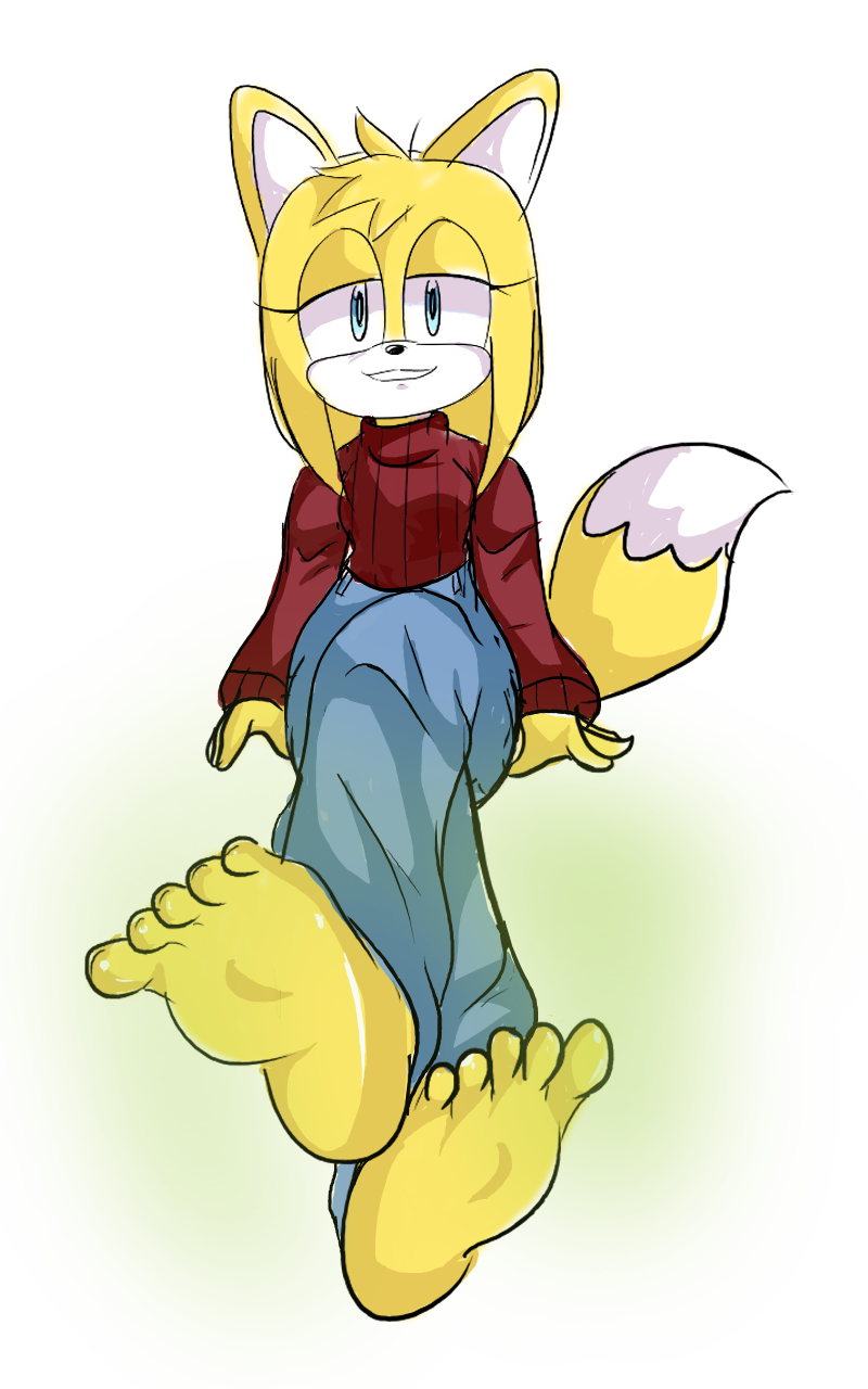 Zooey the Vixen's cheesy soles