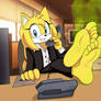 Zooey the Fox: Professional Barefoot