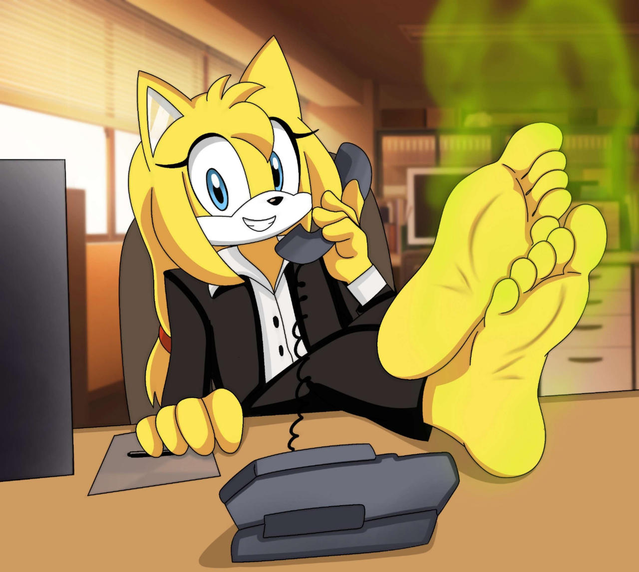 Zooey the Fox: Professional Barefoot