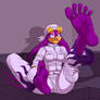 Wave Displaying Her Soles