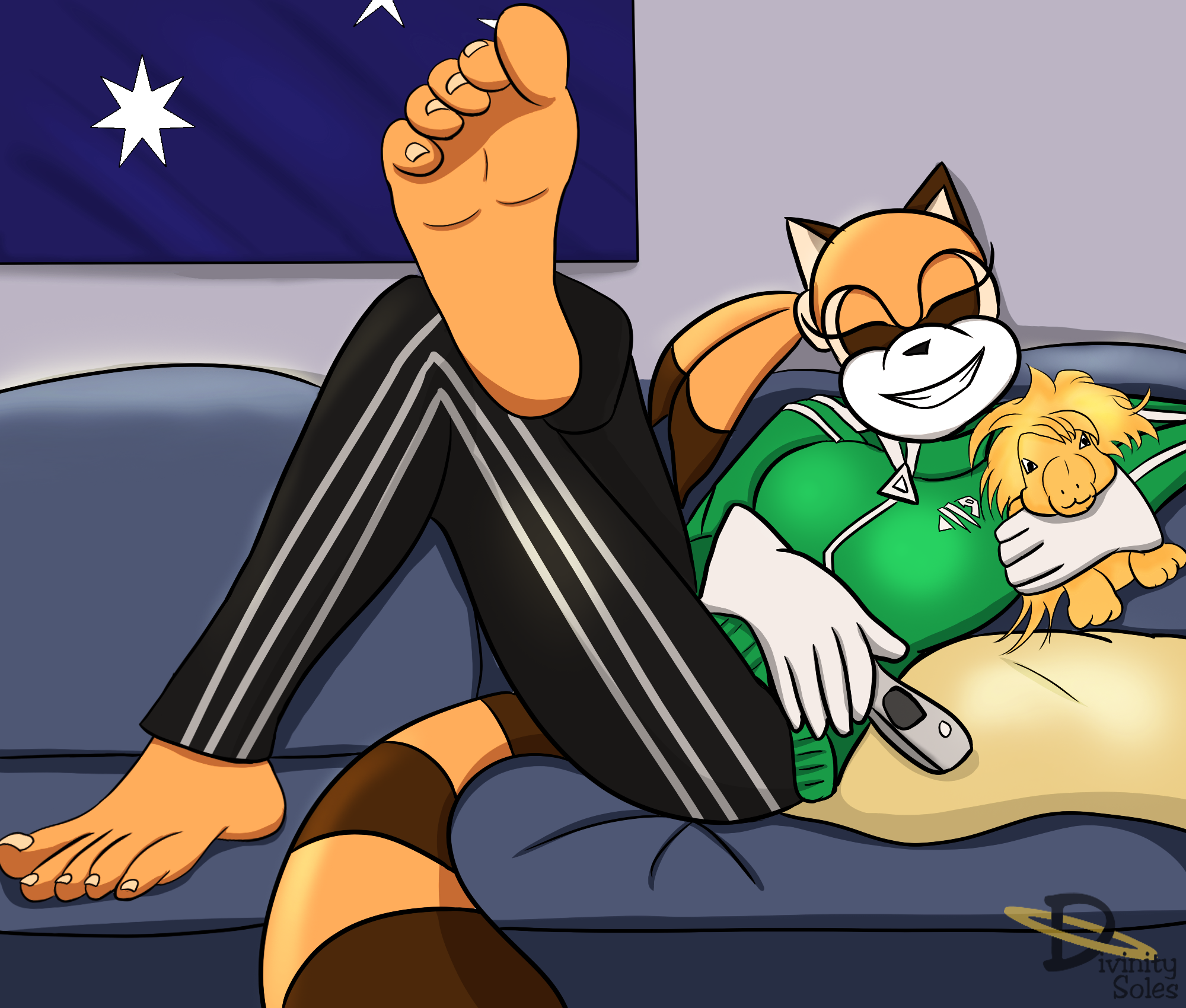 Marine the Raccoon: Chilling Down Under