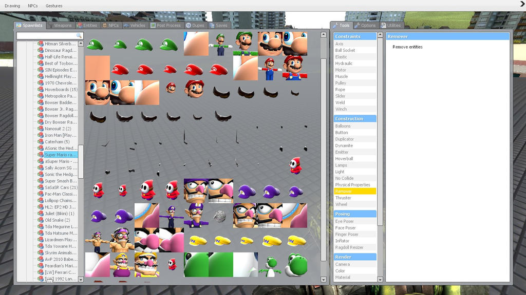 All Mario mods 1 by hectorlongshot on DeviantArt