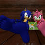 Sonic and Amy Relaxing 1 (request)