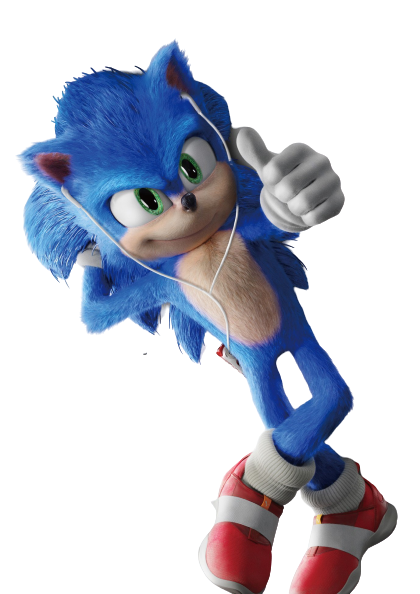 New Sonic 2 Movie Render (In Png) - Sonic! by snowf67 on DeviantArt