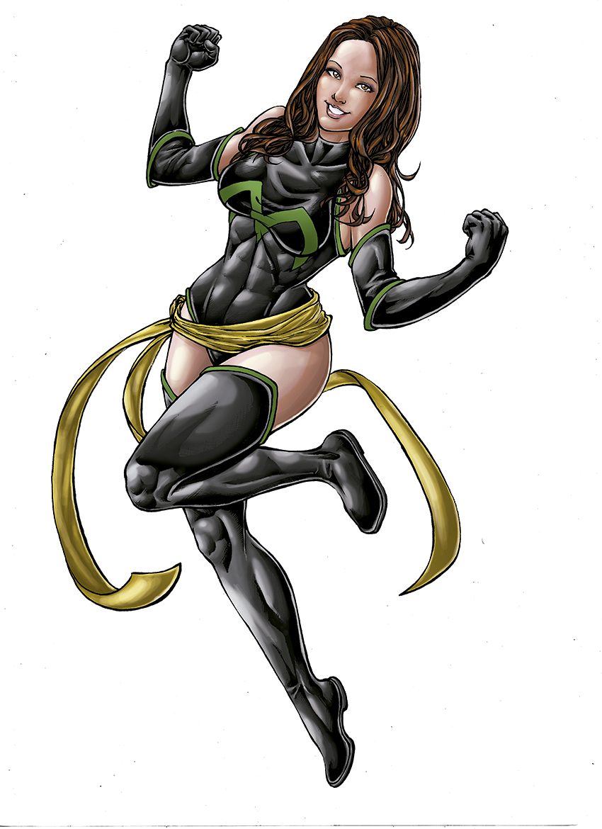 Commission Miss Marvel version color