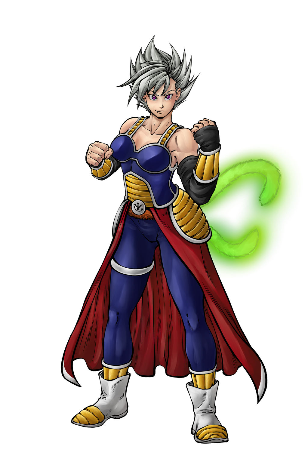 1 Sayan Commission Sayan girl by Eijinet on DeviantArt