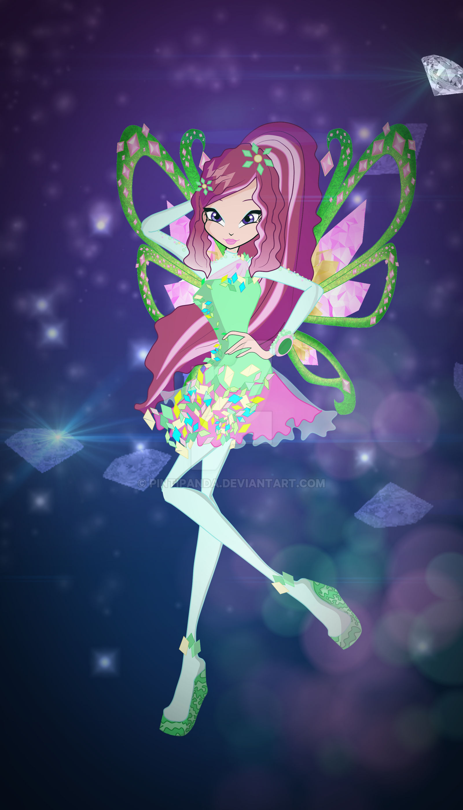 Winx Club Roxy Tynix by PintiPanda on DeviantArt