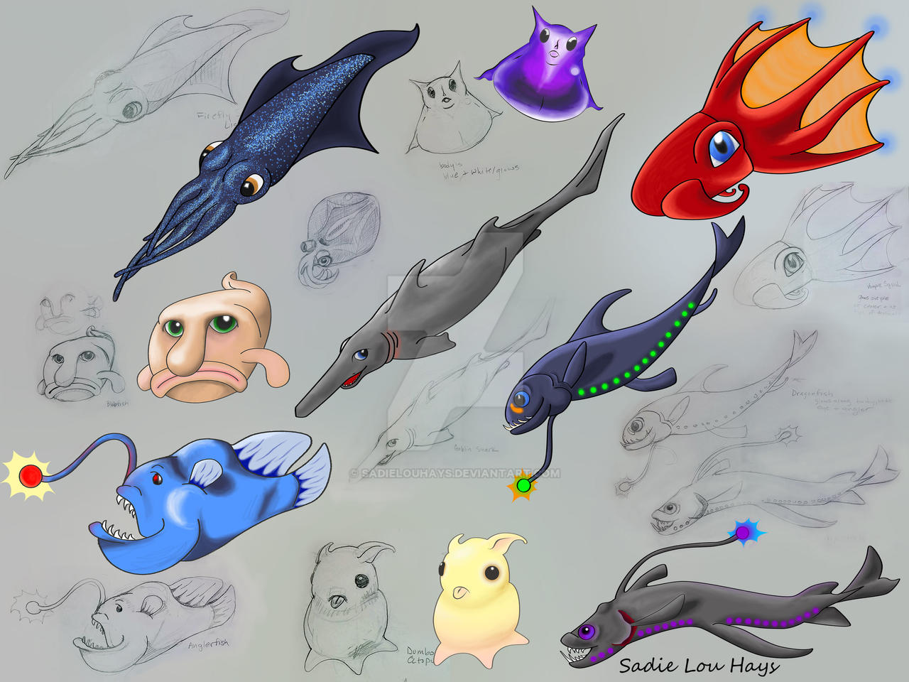 Deep Sea Page web sadielouhays by SadieLouHays on DeviantArt