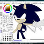 Dark sonic and Amy (_WIP_)