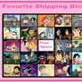 My Favorite Shipping Bingo