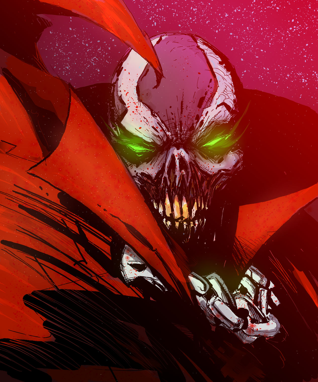 SPAWN colors by me. by Hallowfield on DeviantArt