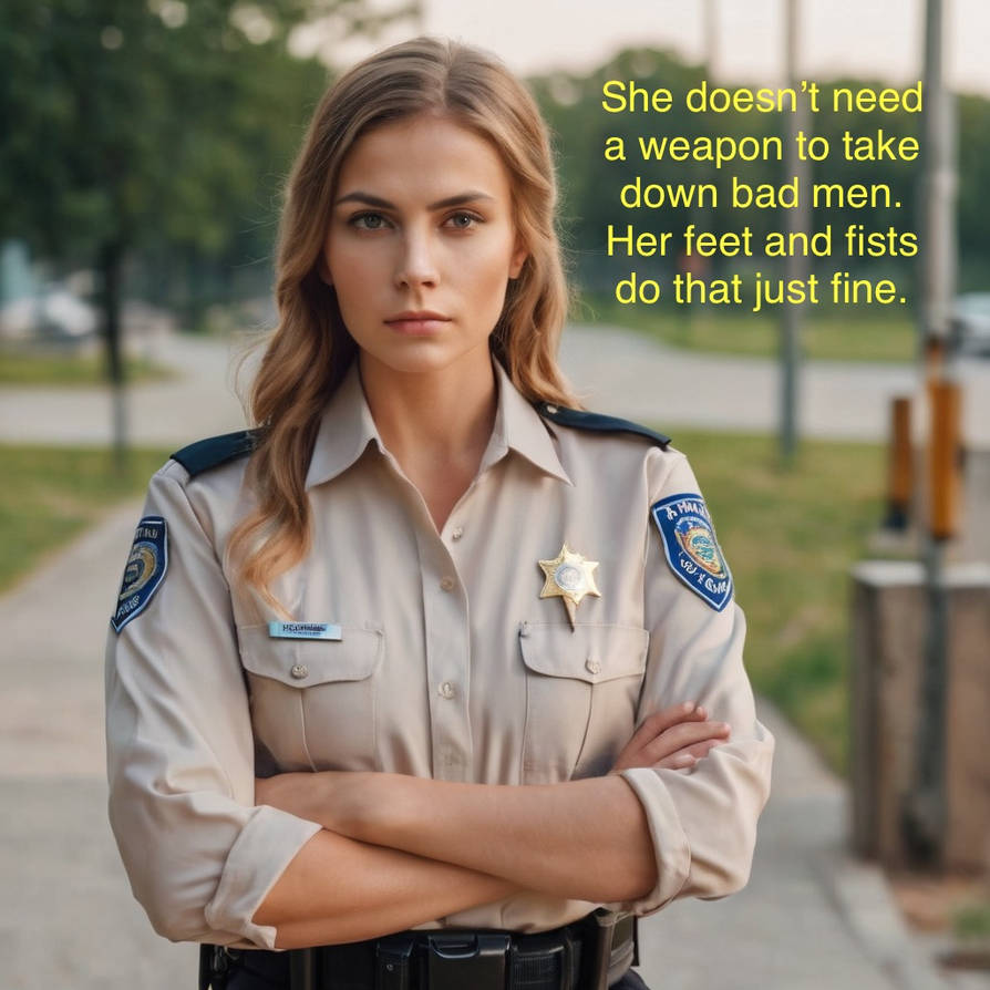 Police woman by JimSav on DeviantArt