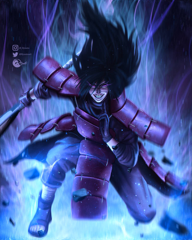 Uchiha madara - Naruto Shippuden by Ryuuto185 on DeviantArt