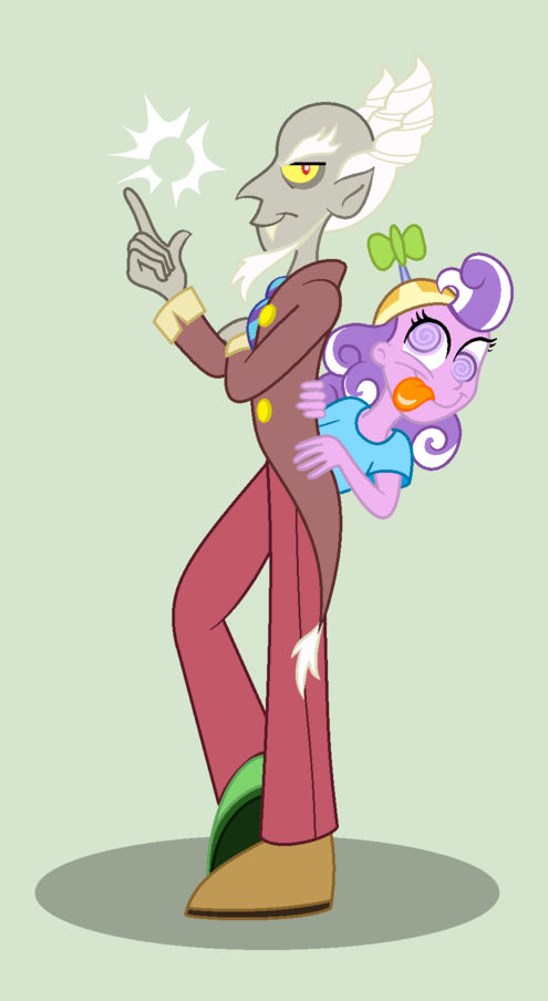 Equestria Girls: Discord and Screwball by BBBHuey on DeviantArt