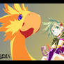 Rydia and Chocobo