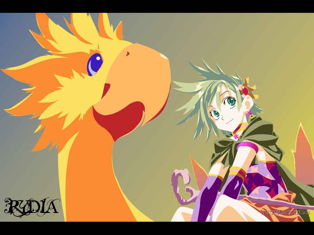 Rydia and Chocobo