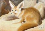 Fennec Fox by SleepyFennec