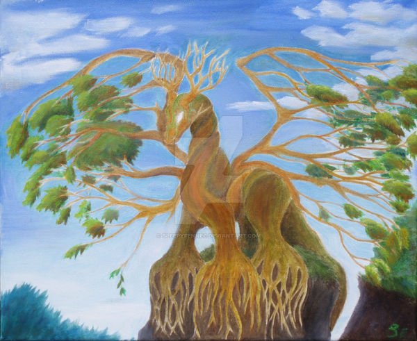 Best Dragon Riding Tree Tree Dragon by SleepyFennec on DeviantArt