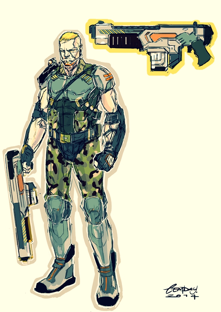 Jung Marine (Character Design)