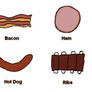 Various Pork Products