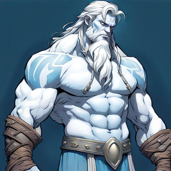Thorgar Is A Towering Figure Standing At An Impos by cellsoul on DeviantArt