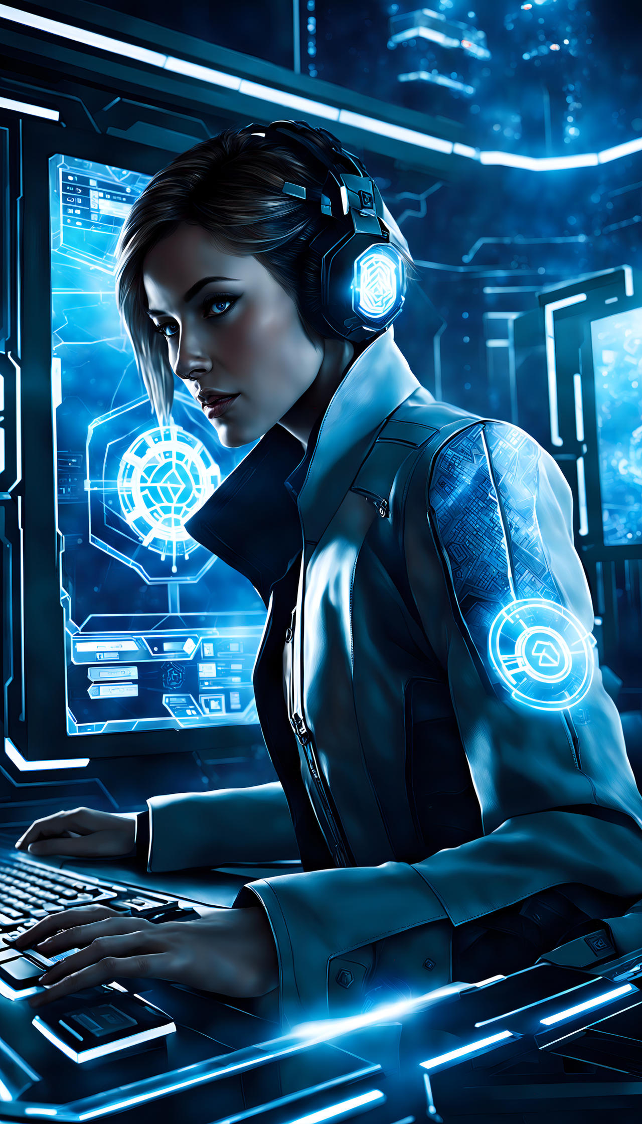 Netrunner by cellsoul on DeviantArt