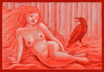 In the Crimson Forest by offermoord