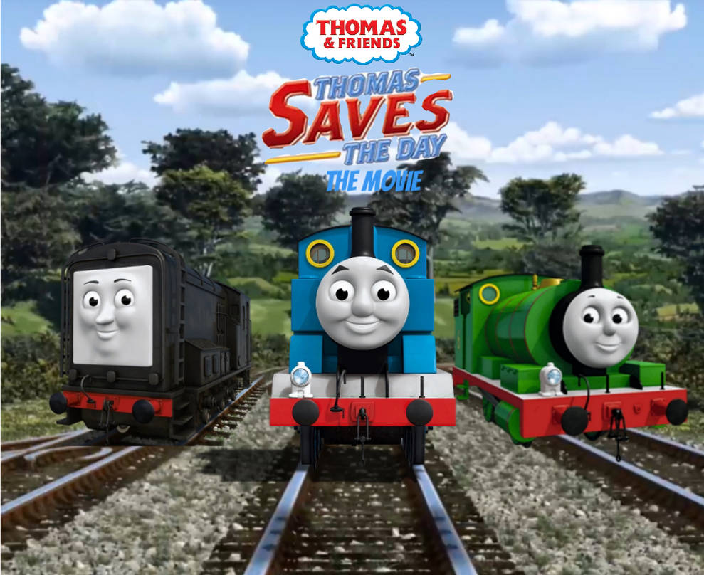 Thomas Saves the Day The Movie Poster by tungbearbear on DeviantArt