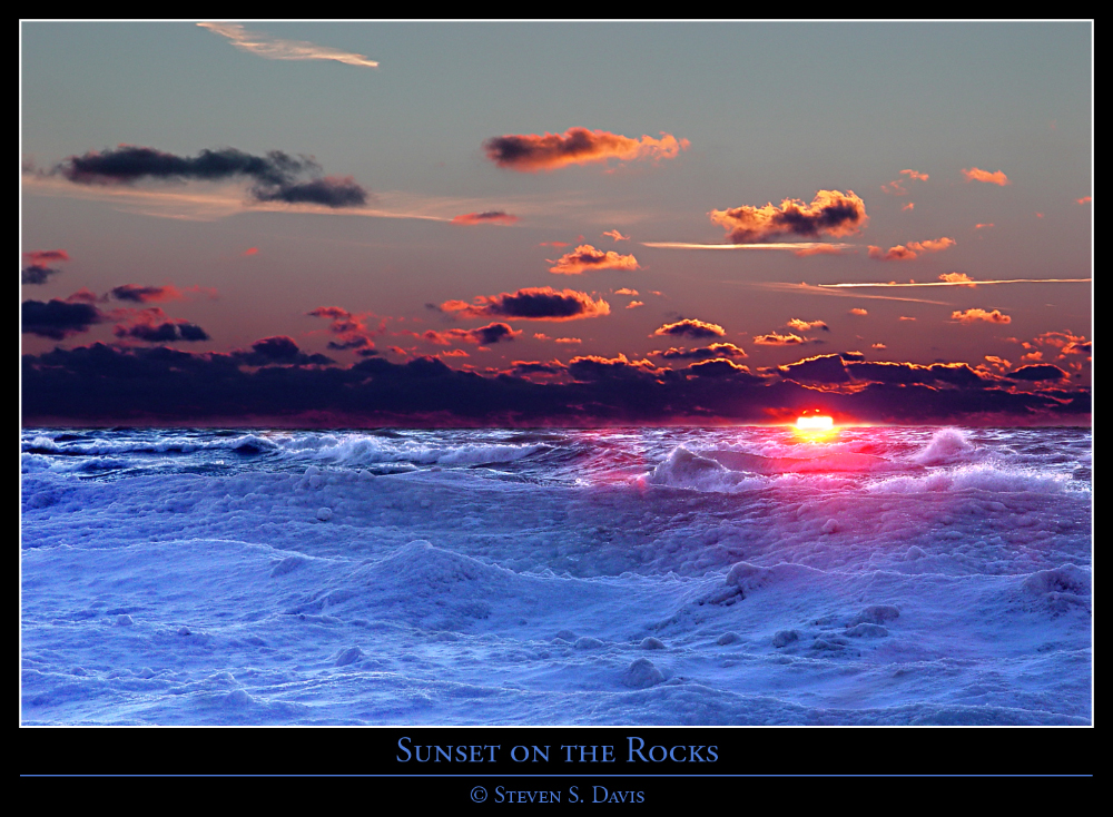 Sunset on the Rocks