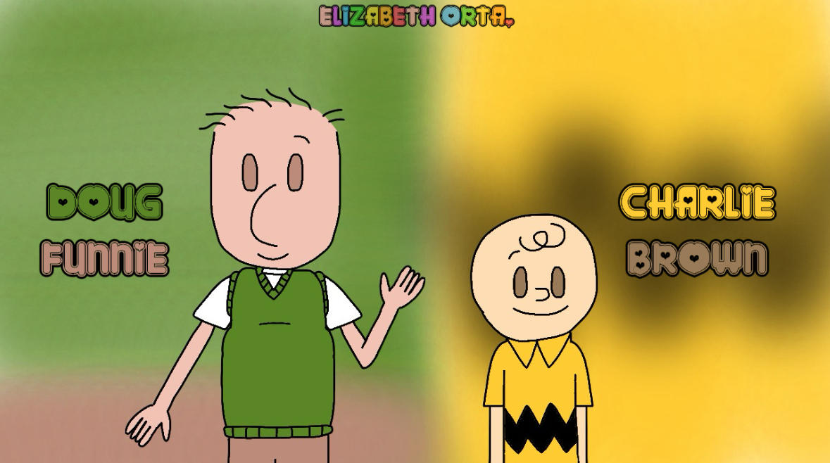 Funnie Rambuda Doug Funnie And Charlie Brown by Elizabeththecutie on DeviantArt
