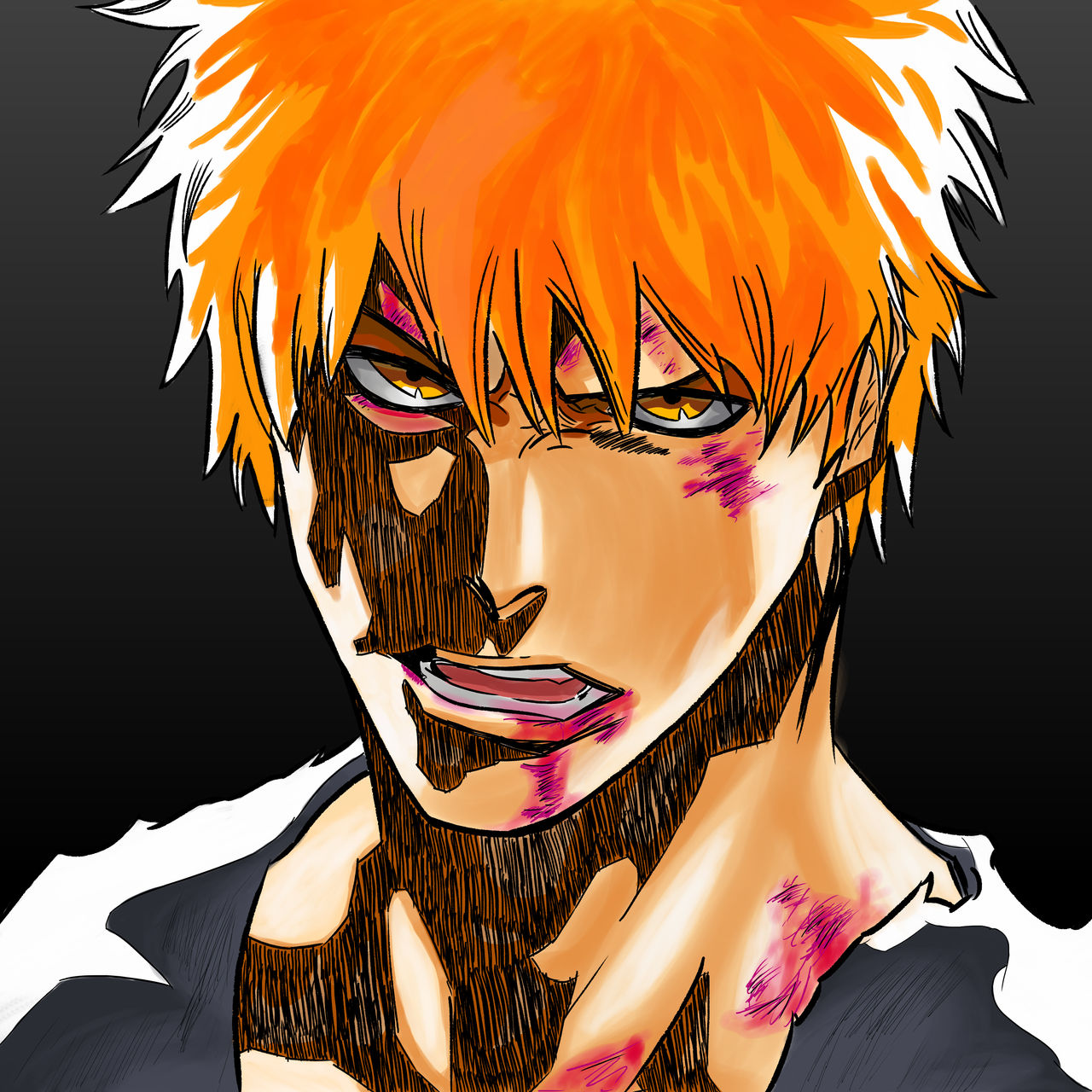 Angry Ichigo by MaitreyaPalamwar on DeviantArt
