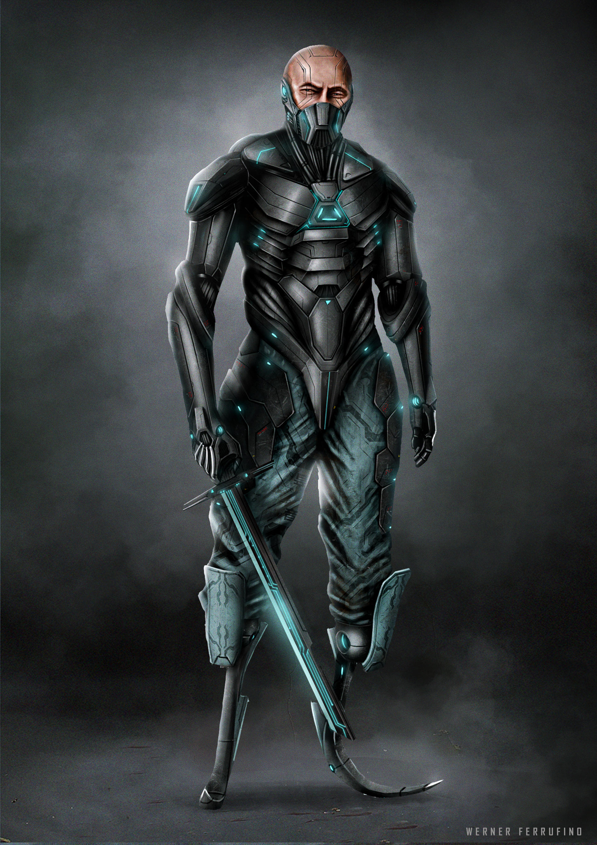 Character Design - Cyborg by Wfaguirre on DeviantArt