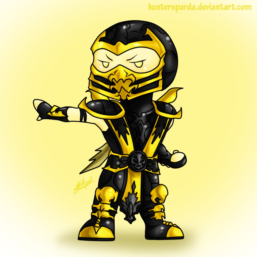 MK9 chibi Scorpion