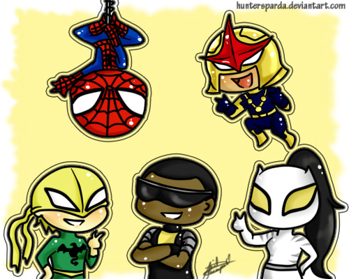 Spiderman Chibi para colorir by PoccnnIndustriesPT on DeviantArt