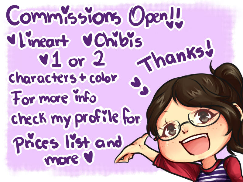 Commission re Open!!!