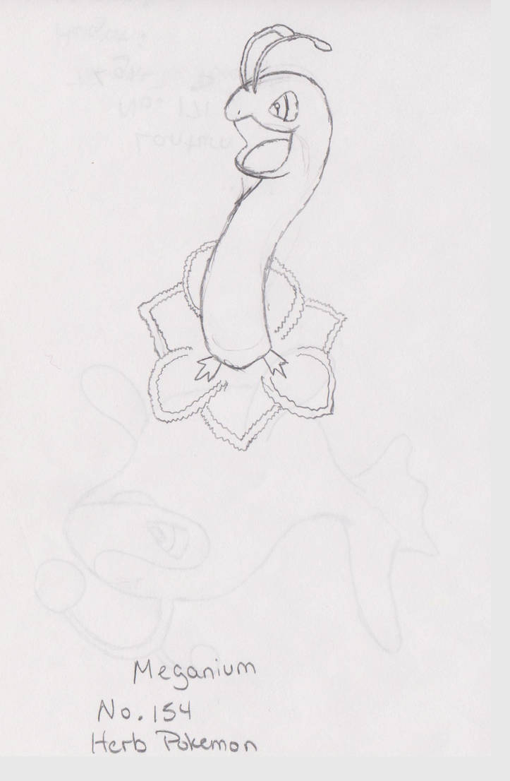 Meganium by pju1996 on DeviantArt