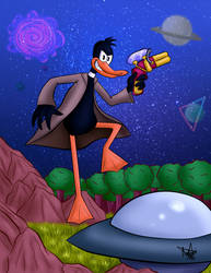 Daffy Duck Space