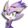 Blaze The Cat Colour Practise