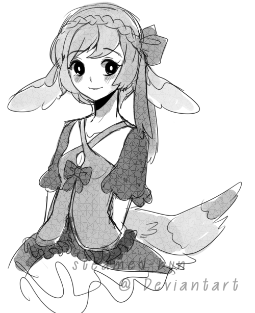 Sketch commission: Ariamisu