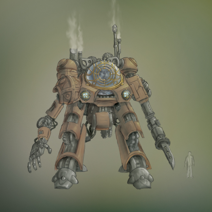 Steampunk Mecha 2